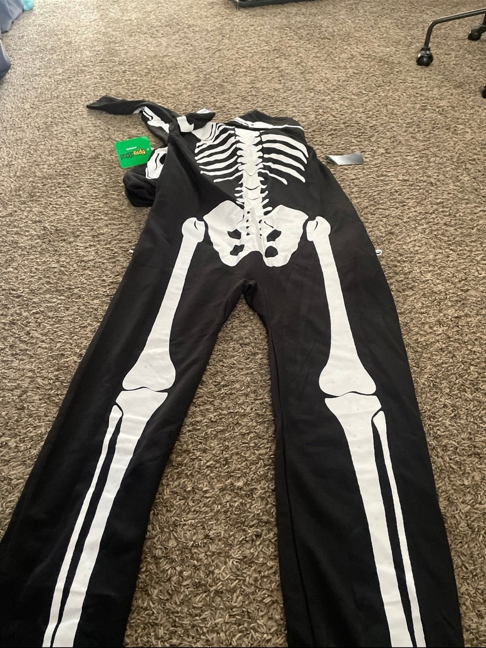 Tipsy elves NWT skeleton, one piece costume adult small - Picture 3 of 5